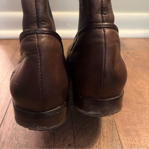 Frye Cindy Slouch Brown Boots Size 7.5 , leather is so soft!! - Picture 11 of 16